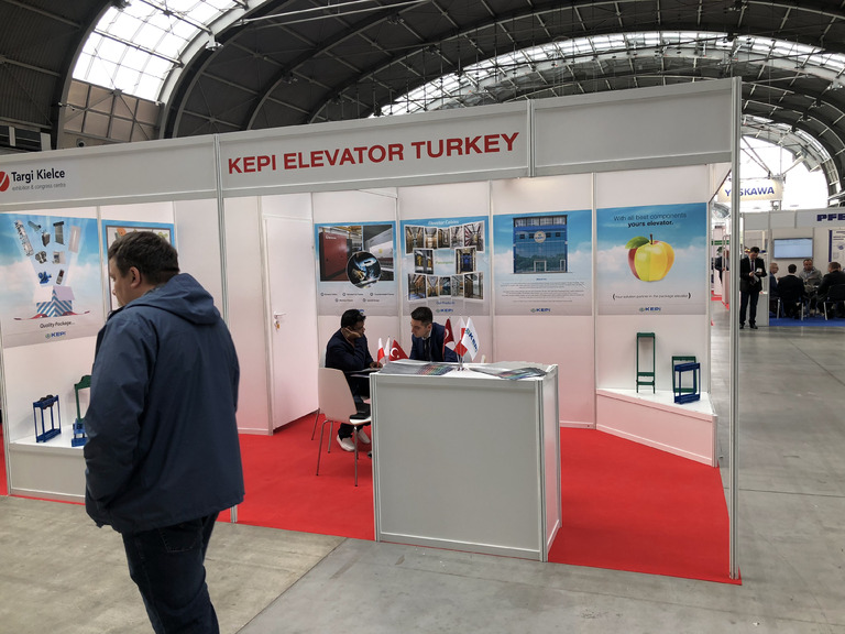 2018 Polonya Targi Kielce Asansör Fuarına Katıldık.